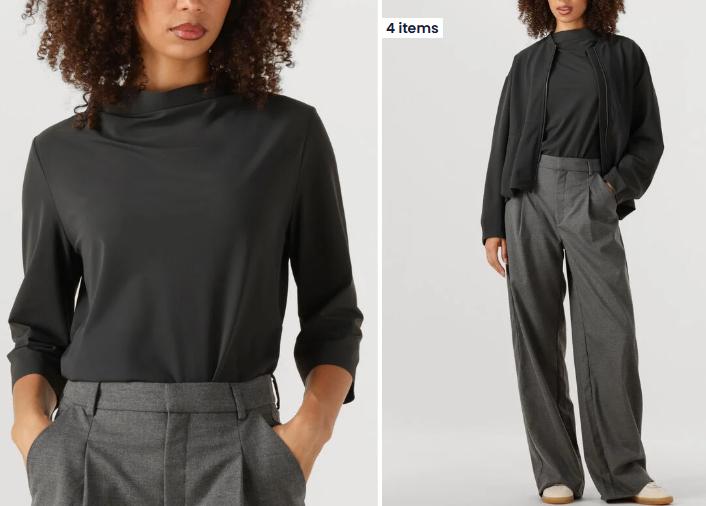 top Japan TKY, Verzenden, Zwart, Zo goed als nieuw, Lange mouw