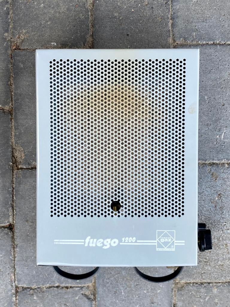 Campingaz kachel, Ophalen, Gebruikt