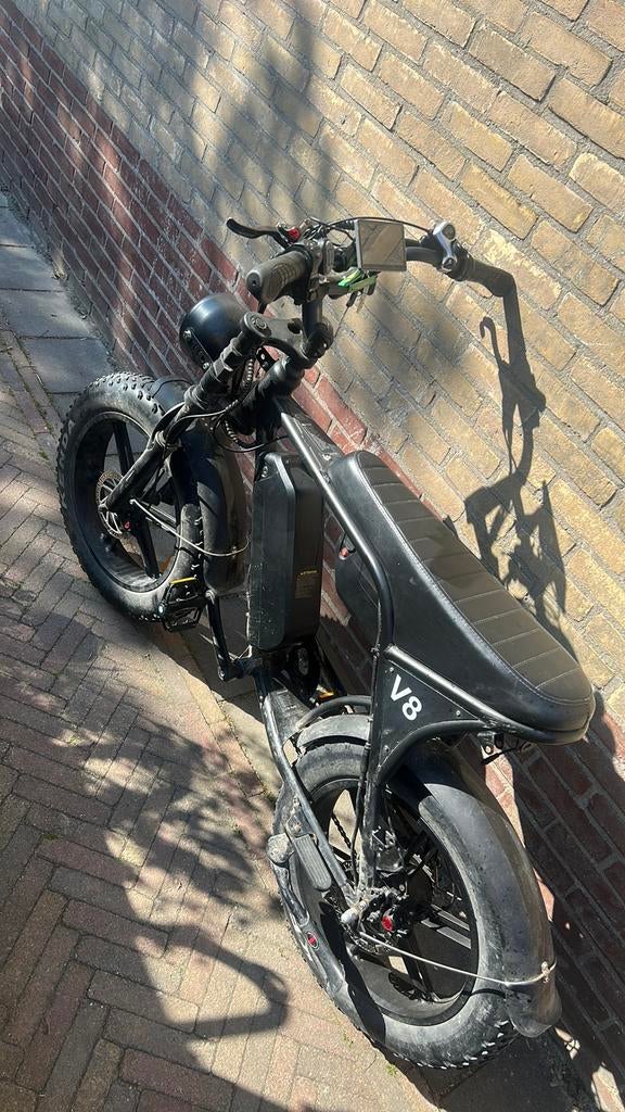 Ouxi fatbike v8 dubbele accu, Fietsen en Brommers, 59 cm of meer, Ophalen of Verzenden, Zo goed als nieuw, Overige merken