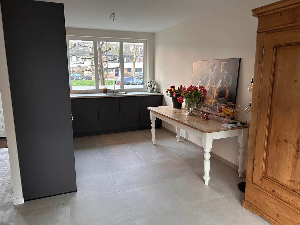 Eettafel gratis afhalen (a.s. woensdag 22 april), Ophalen, Zo goed als nieuw, Rechthoekig, 50 tot 100 cm