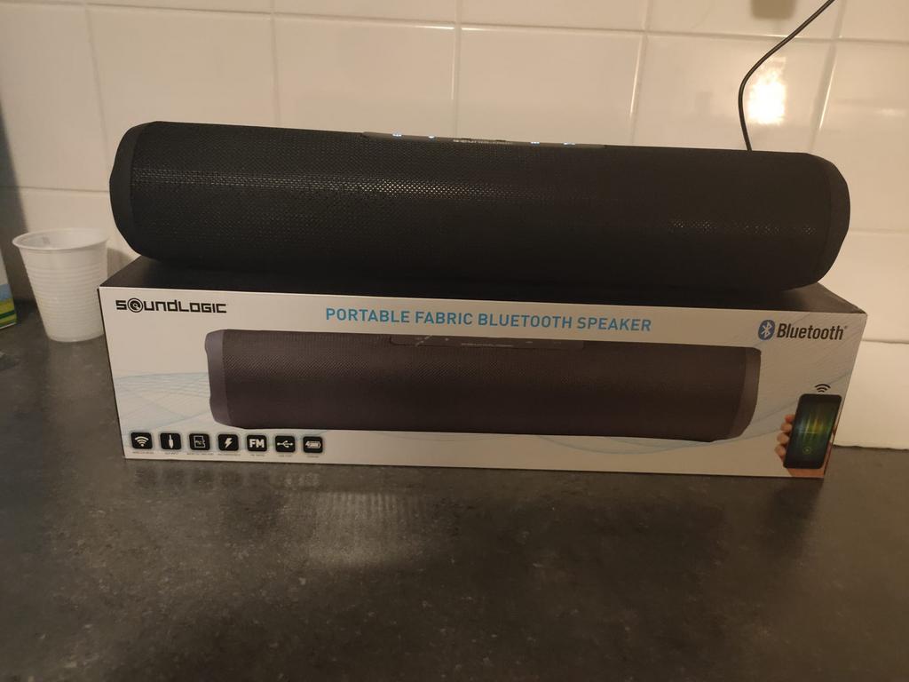 Soundlogic Portable Fabric Bluetooth Speaker, Ophalen, Bluetooth, Nieuw