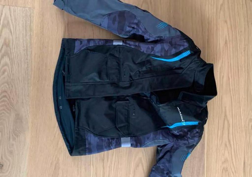 Macna motorjas met bescherming, Ophalen of Verzenden, Tweedehands, Kinderen, Jas | textiel