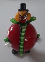 Glazen Clown van het merk Murano, Antiek en Kunst, Ophalen of Verzenden