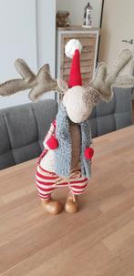 Kerst decoratie rendier , Ophalen of Verzenden, Zo goed als nieuw