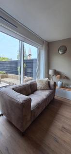 2 zits bank en hocker., Ophalen, 150 tot 200 cm, Tweepersoons, 75 tot 100 cm