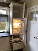 Keukenkast met koelkast, Huis en Inrichting, Keuken | Keukenelementen, Ophalen, Gebruikt, 200 cm of meer, 50 tot 100 cm