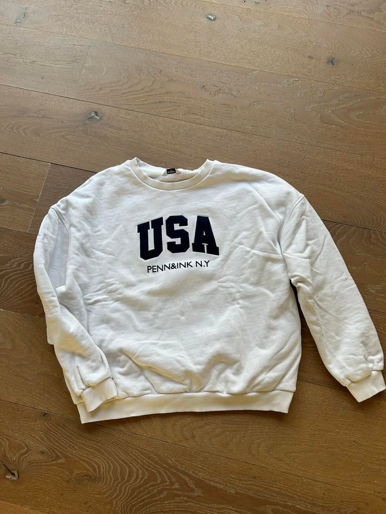 Penn & Ink N.Y. Witte trui USA, Kleding | Dames, Truien en Vesten, Ophalen of Verzenden, Zo goed als nieuw, Wit