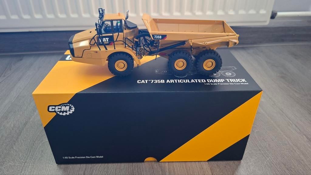 Ccm caterpillar 735B dumper., Ophalen of Verzenden, Zo goed als nieuw, Hijskraan, Tractor of Landbouw, Overige merken
