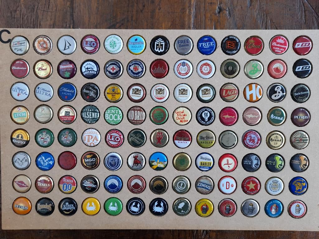 Kroonkurken - Bierdoppen - Bierdopjes, Verzamelen, Ophalen of Verzenden, Gebruikt, Overige merken