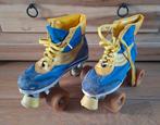 Vintage Roller Skates - Blauw/Geel - Maat 38, Overige merken, Gebruikt, Dames, Overige typen