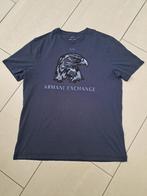 Armani Exchange herenshirt Herenmt M Grijs, Maat 48/50 (M), Ophalen of Verzenden, Zo goed als nieuw, Grijs