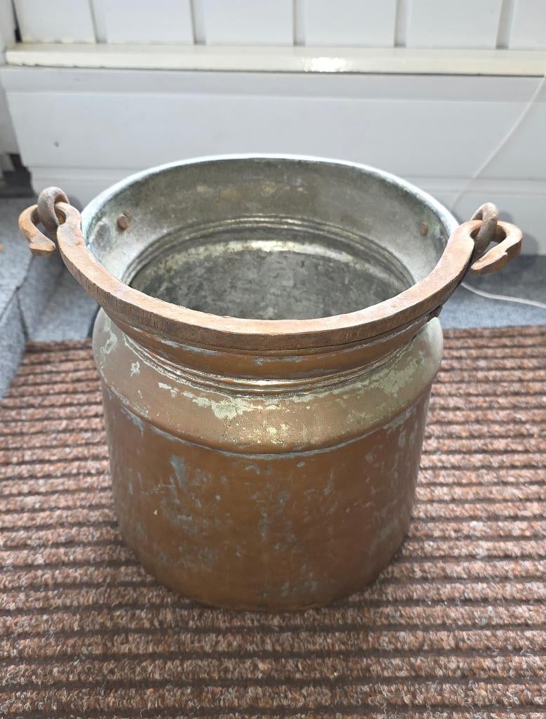 Antieke koperen ketels, Antiek en Kunst, Antiek | Koper en Brons, Ophalen, Koper