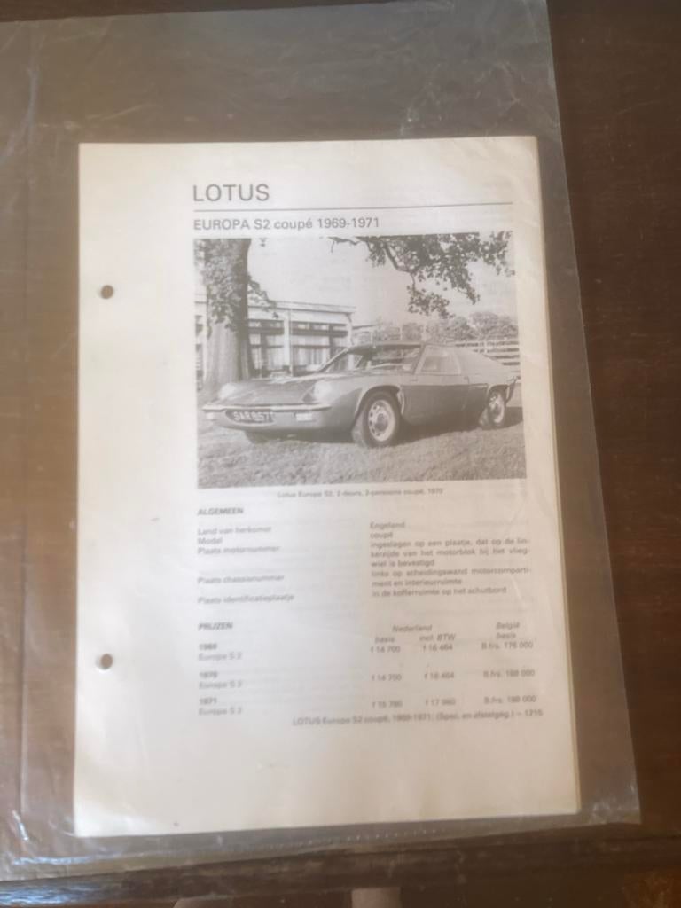 Technische gegevens automerken: Lotus, Triumph (jaren '60-'7, Boeken, Auto's | Boeken, Ophalen of Verzenden, Gelezen, Algemeen