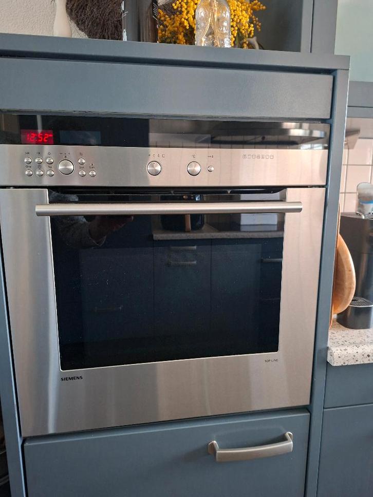 Luxe Siemens inbouw oven combi magnetron model HB79E54, Witgoed en Apparatuur, Ovens, Gebruikt, Inbouw, Oven met grill, 45 tot 60 cm