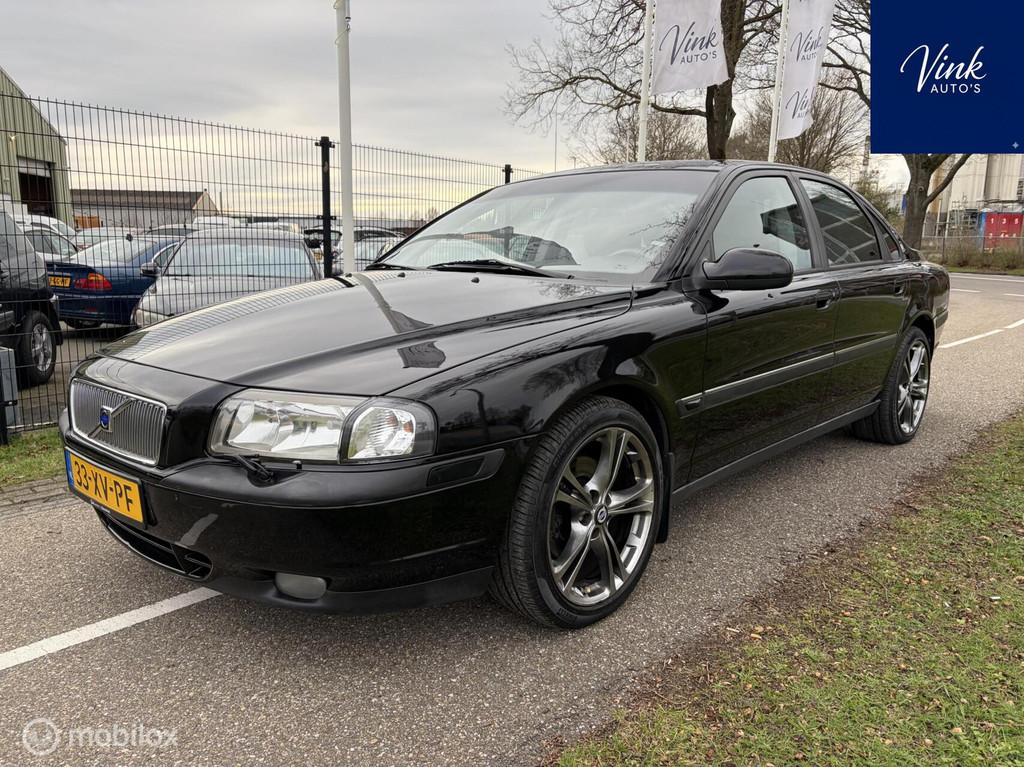 Volvo S80 2.9 T6 Geartronic Dynamic, Auto's, Gebruikt, Leder, Stoelverwarming, 1630 kg