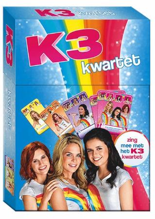 K3 kwartet - Kaartspel, Ophalen of Verzenden, Studio 100