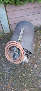 Gas kachel/ gas kanon, Ophalen