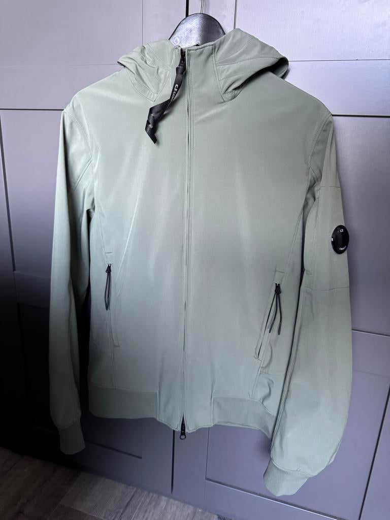 C.P. Company Soft Shell-R Jas - Maat 46 (Small), Ophalen of Verzenden, Zo goed als nieuw, Maat 46 (S) of kleiner, Groen