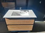 Saniclass badkamermeubel keramiek incl. Kraan, Ophalen, Gebruikt, 50 tot 100 cm, Minder dan 100 cm