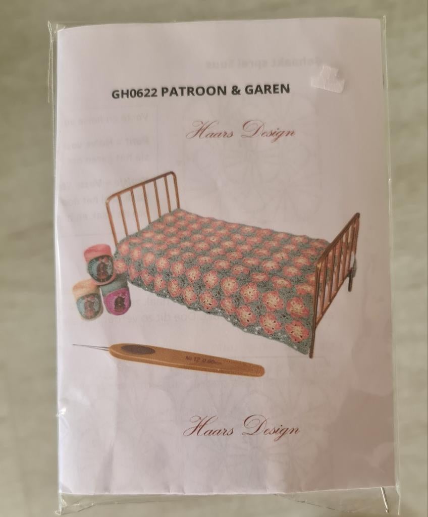 Poppen sprei  haaksetje, Hobby en Vrije tijd, Ophalen of Verzenden, Haken