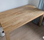 Houten eettafel 4 tot 6 personen, Ophalen, Gebruikt, 100 tot 150 cm, 50 tot 100 cm