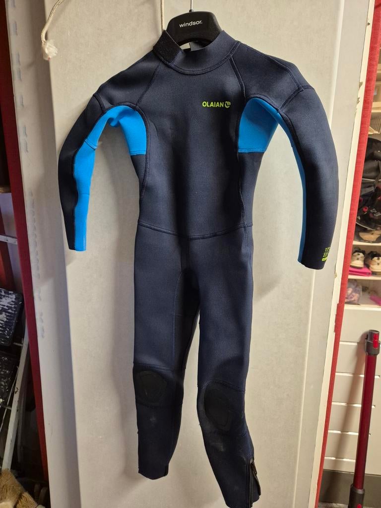 Kinder wetsuit Olaian 2mm - 125-132 cm, Kind, Ophalen of Verzenden, Zo goed als nieuw, Wetsuit