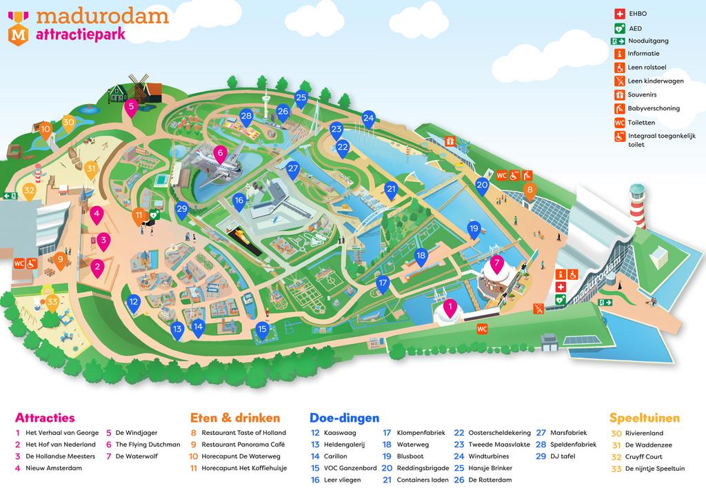TE KOOP: 5 E-Vouchers 2e ticket gratis Madurodam in Den Haag, Twee personen, Kortingskaart