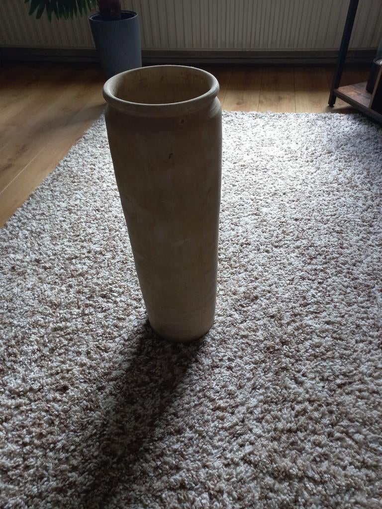 Aarden vaas, Huis en Inrichting, Ophalen, Overige kleuren, Minder dan 50 cm, Glas