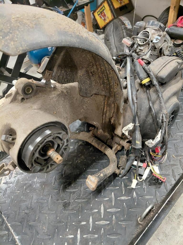 50cc blok 4t 2v piaggio, Ophalen, Gebruikt, Benzine, Overige modellen