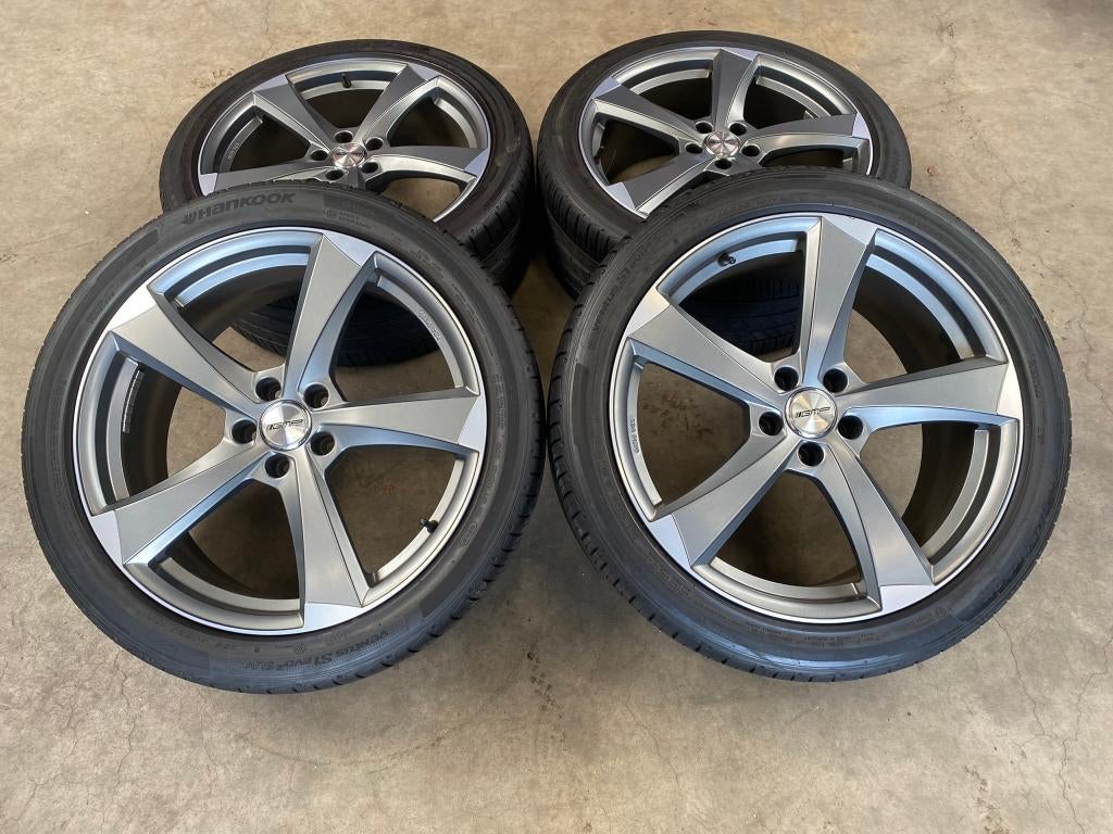 20 inch GMP Ican + zomerbanden velgen VW Tiguan  Audi A6, Gebruikt, 255 mm, Banden en Velgen, Ophalen of Verzenden