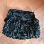 Zwart rokje pailletjes maat 122., Kinderen en Baby's, Kinderkleding | Maat 122, Ophalen of Verzenden, Gebruikt, Meisje, Jurk of Rok