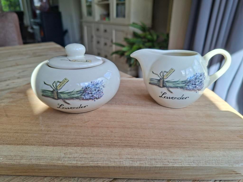 Nieuw! Jet by Ter Steege Lavender Roomstel Suiker & Melk, Ophalen of Verzenden, Nieuw