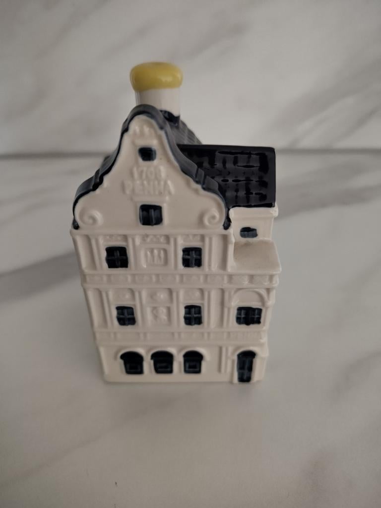 World Business KLM huisje nr. 85 - Bols Jenever Delfts Blauw, Ophalen, Zo goed als nieuw, 81 t/m 91, Gevuld