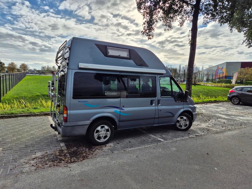 Ford Transit Nugget Camperbus - Bouwjaar 2002, APK 2027, Caravans en Kamperen, Particulier