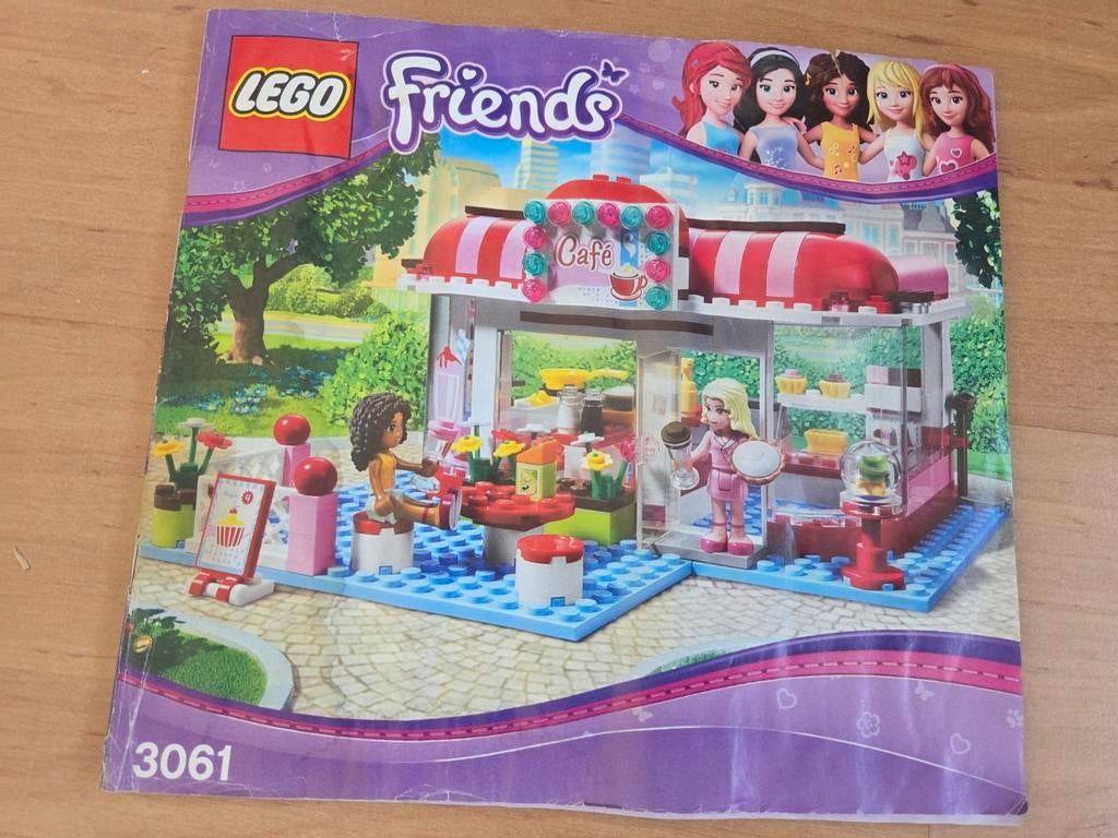 Lego Friends 3061 CityParkCafe  zgan, Kinderen en Baby's, Speelgoed | Duplo en Lego, Zo goed als nieuw, Ophalen of Verzenden