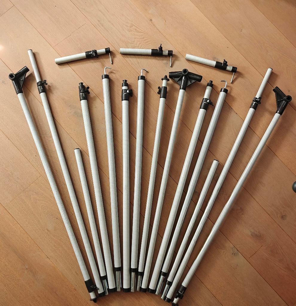 Glasfiber frame omloop 8,00-9,25 meter tot 2,60 meter diepte, Ophalen, Zo goed als nieuw