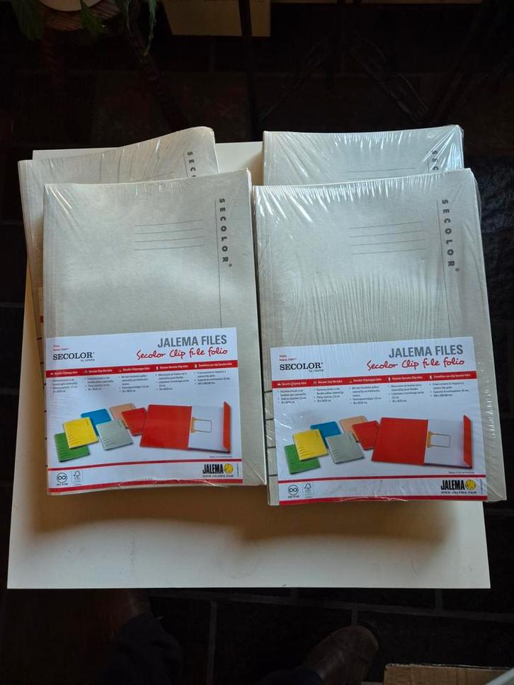 Jalema Secolor clipmap folio (50 stuks), Diversen, Papierwaren, Nieuw, Ophalen of Verzenden