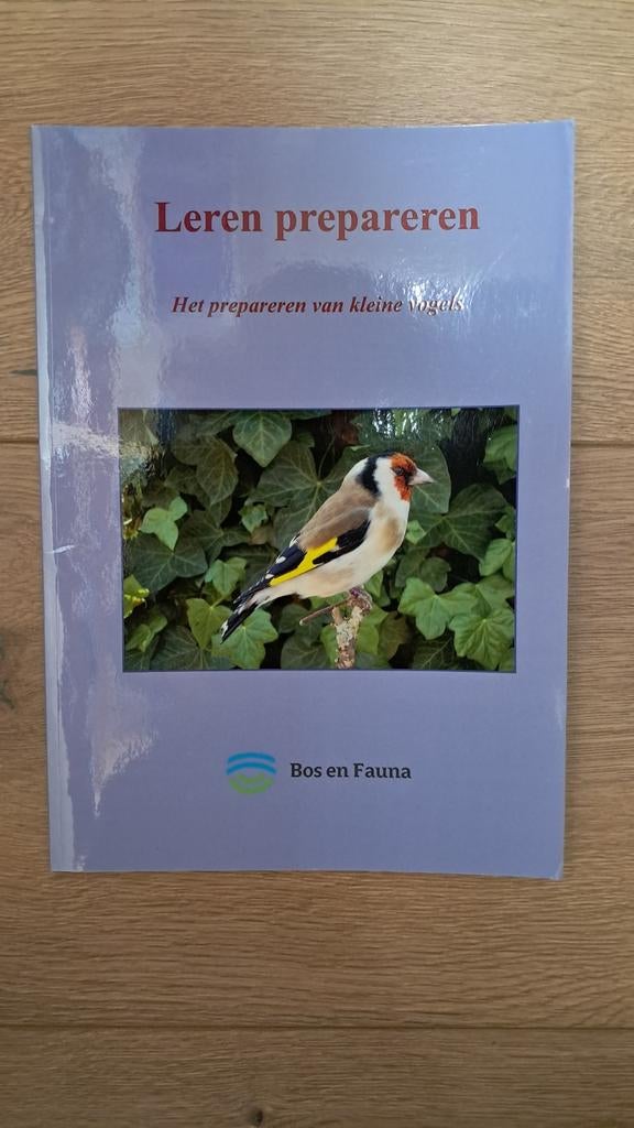 Leren prepareren: Het prepareren van kleine vogels, Ophalen of Verzenden, Gebruikt