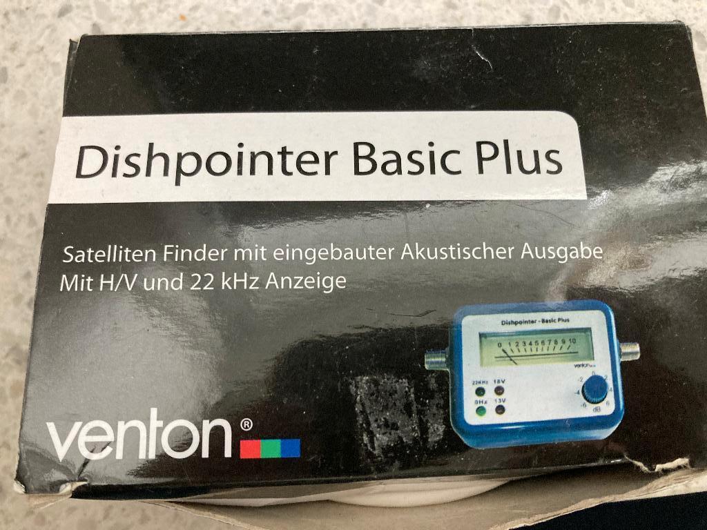 venton dishpointer basic plus satellietfinder, Ophalen of Verzenden, Zo goed als nieuw, (Schotel)antenne-accessoires, Overige merken