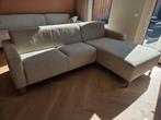 Beige hoekbank, 252 cm breed, Huis en Inrichting, Banken | Bankstellen, Ophalen, 250 tot 300 cm, Gebruikt, Hoekbank
