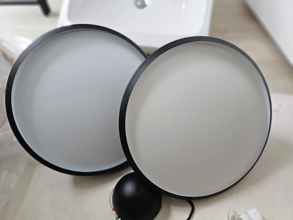 2 Philips hanglampen - Modern design, Huis en Inrichting, Lampen | Hanglampen, Zo goed als nieuw, Minder dan 50 cm, Kunststof