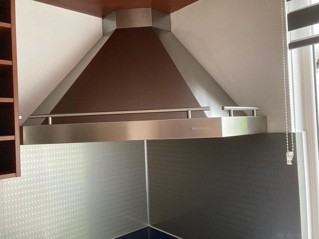 Solitaire Afzuigkap - Gebruikt, in goede staat, Ophalen, Gebruikt, Wandschouwkap, Vrijstaand