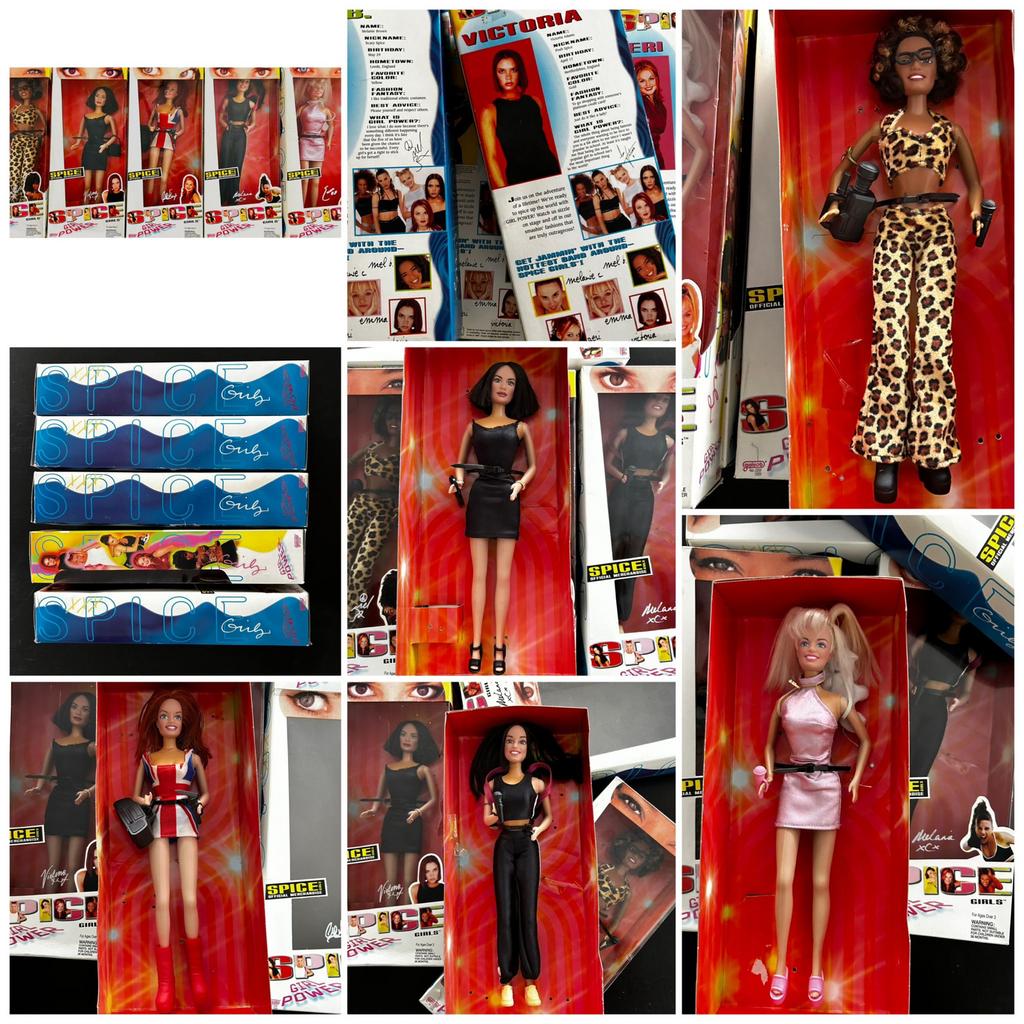Spice Girls Barbie poppen in originele doos, Ophalen of Verzenden, Nieuw, Barbie