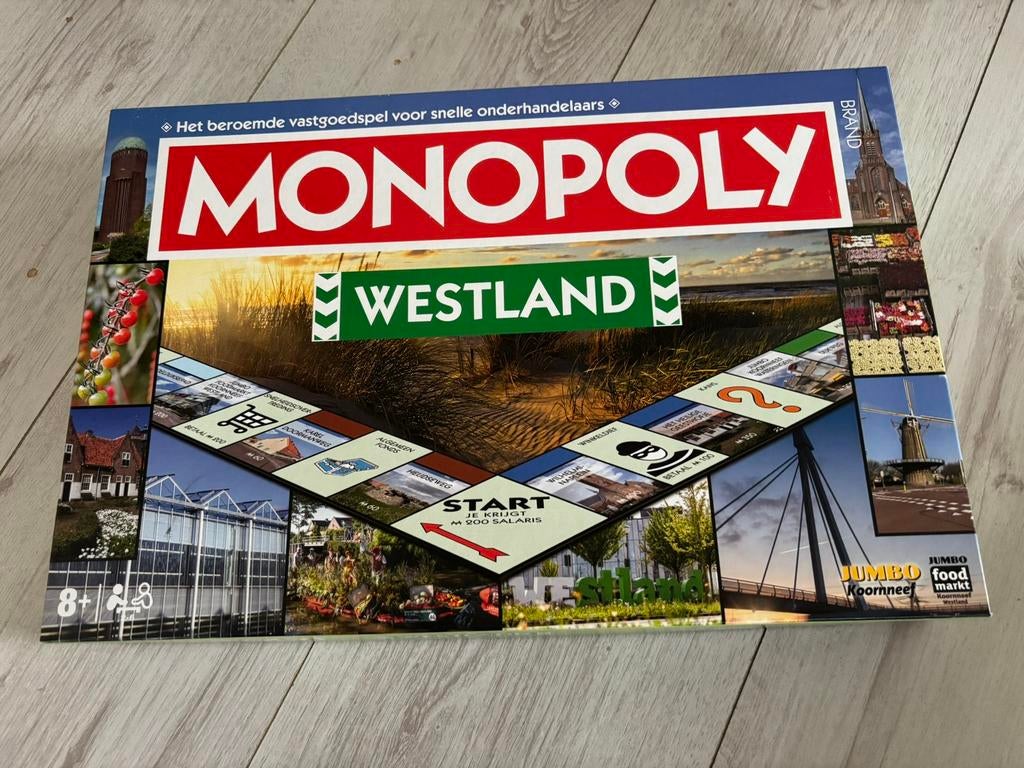 Monopoly Westland, Ophalen of Verzenden, Zo goed als nieuw