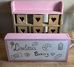 Steigerhout speelgoed winkeltje (naam overschilderbaar), Kinderen en Baby's, Speelgoed | Houten speelgoed, Ophalen, Gebruikt, Meubelstuk of Keukentje