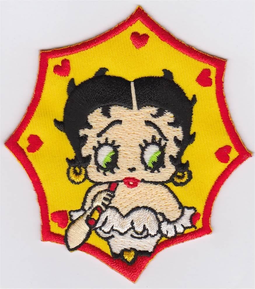 Betty Boop stoffen opstrijk patch embleem #4, Ophalen of Verzenden, Nieuw, Shirt