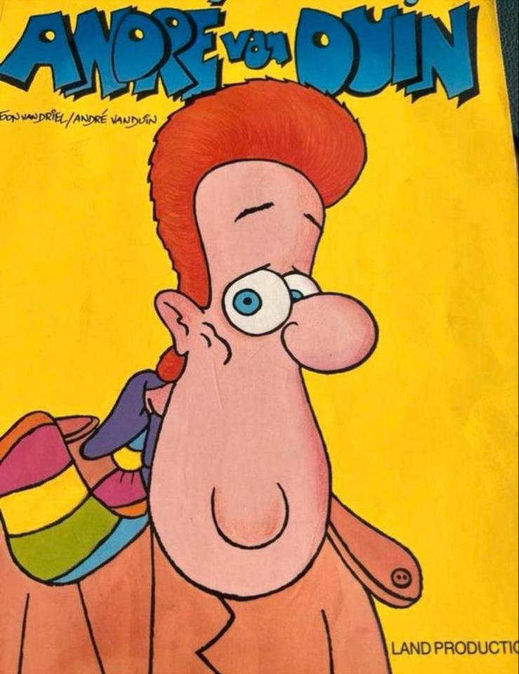 André van Duin Deel 1 - Stripboek, Boeken, Stripboeken, Eén stripboek, Ophalen of Verzenden, Gelezen