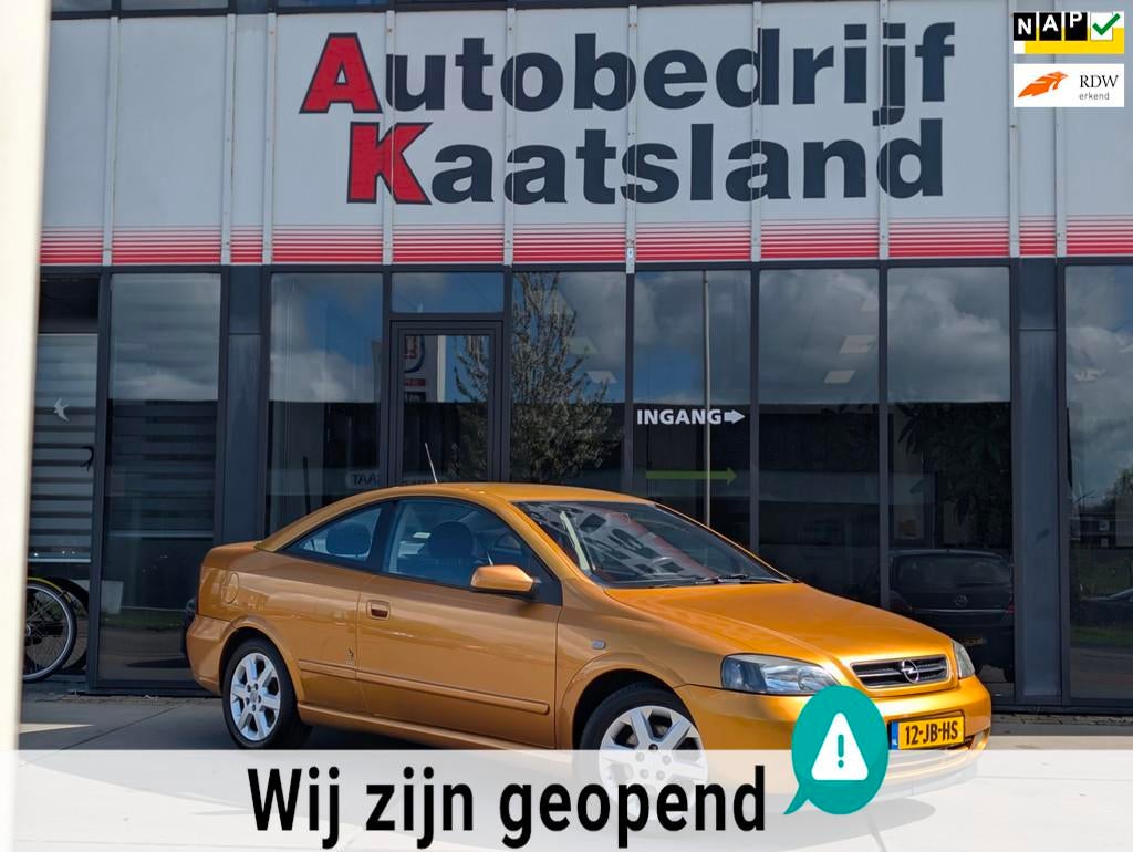 Opel Astra Coupé 2.2-16V - Airco - Cruise - Electr Ramen -, Auto's, Opel, Bedrijf, Te koop, Astra, ABS, Airbags, Airconditioning