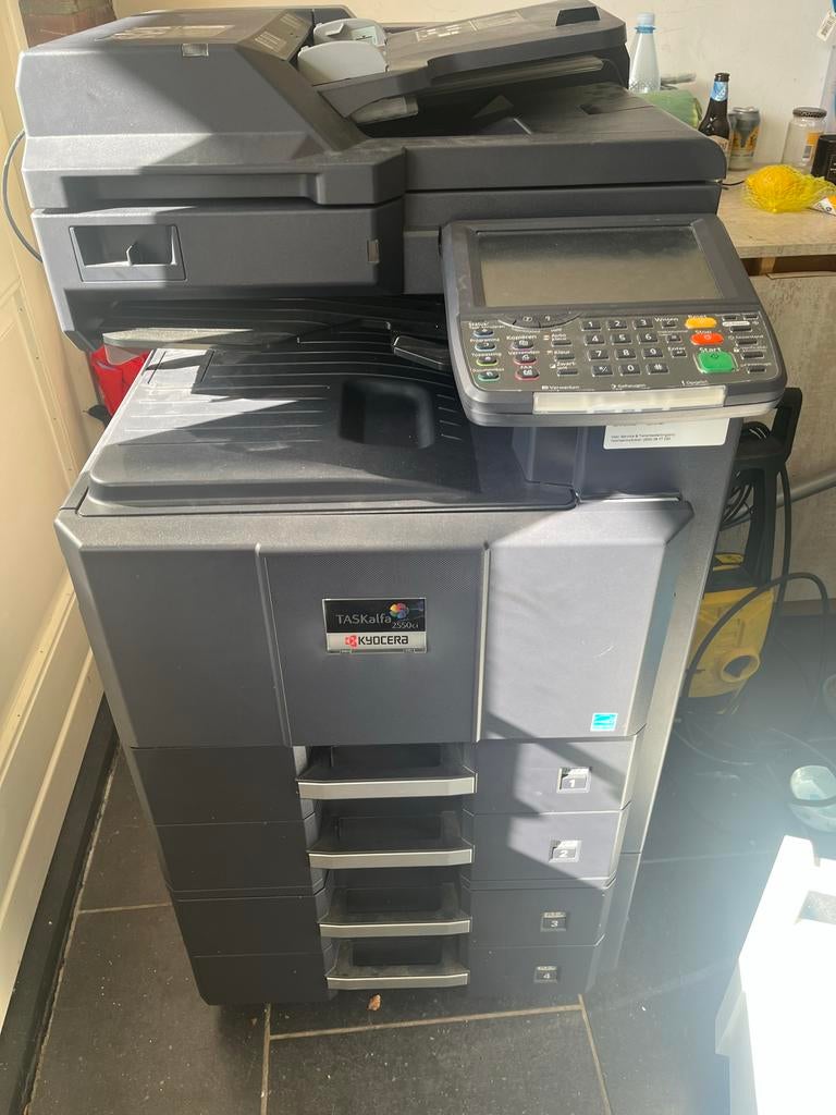 Kyocera TASKalfa 2550ci All-in-one Printer/Scanner/Kopieer, Computers en Software, Printers, Ophalen, Gebruikt, Kleur printen