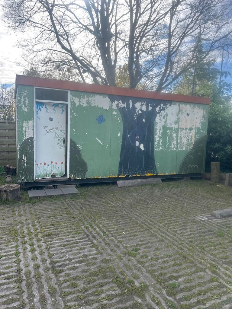 Schaftkeet / Mobiele Unit - Ideaal voor Opslag of Werkruimte, Ophalen, Doos, 100 cm of meer, 60 cm of meer